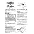 WHIRLPOOL CF1301W3 Manual de Instalación