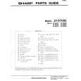 SHARP JX-96MH Katalog Części