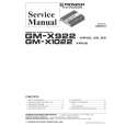 PIONEER GM-X922UC Manual de Servicio