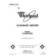 WHIRLPOOL LA5600XTM0 Catálogo de piezas