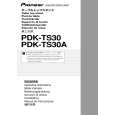 PIONEER PDK-TS30 Instrukcja Obsługi