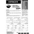 HITACHI CL2576TAN Manual de Usuario