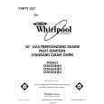 WHIRLPOOL SF305ESRW3 Katalog Części