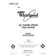WHIRLPOOL RH2724XWW0 Katalog Części