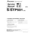 PIONEER S-STP501/XTW/E Manual de Servicio