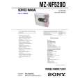 SONY MZNF520D Manual de Servicio
