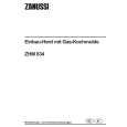 ZANUSSI ZHM834IW Manual de Usuario