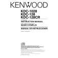 KENWOOD KDC128CR Instrukcja Obsługi