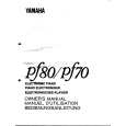 YAMAHA pf80 Manual de Usuario