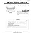 SHARP VC-SH970W Manual de Servicio