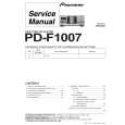 PIONEER PD-F19/KU Instrukcja Serwisowa