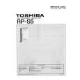 TOSHIBA RP-S5 Manual de Servicio