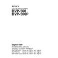 SONY BVP-500P Manual de Servicio