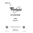 WHIRLPOOL AC0752XT1 Catálogo de piezas