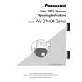 PANASONIC WVCW484 Manual de Usuario
