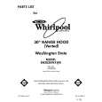 WHIRLPOOL RH2030WXW0 Katalog Części