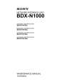 SONY BDKP-N1001 Manual de Servicio