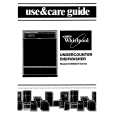 WHIRLPOOL DU9000XR0 Manual de Usuario
