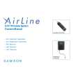 SAMSON AIRLINE_LAVALIER Instrukcja Obsługi