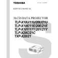 TOSHIBA TLP-X11Y Instrukcja Serwisowa