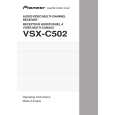 PIONEER VSX-C502-S/MYXU Manual de Usuario