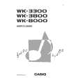 CASIO WK-3800 Manual de Usuario