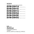 SONY BVM-D9H1U Manual de Servicio