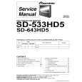 PIONEER SD-643HD5/KUXC/CA Manual de Servicio