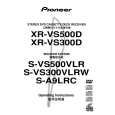 PIONEER XR-VS500D/DDXJ/RB Instrukcja Obsługi
