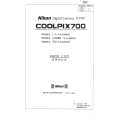 NIKON COOLPIX700 Catálogo de piezas