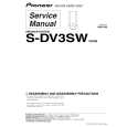 PIONEER S-DV3SW/XCN5 Manual de Servicio