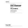 SONY DXC-D30 VOLUME 2 Instrukcja Serwisowa