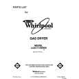 WHIRLPOOL LG5771XWN0 Catálogo de piezas