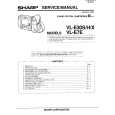 SHARP VL-E30X Manual de Servicio