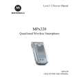 MOTOROLA MPX220 Manual de Servicio