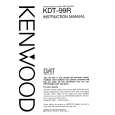 KENWOOD KDT-99R Manual de Usuario