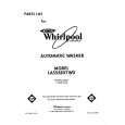 WHIRLPOOL LA5558XTF0 Catálogo de piezas