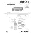 SONY MDS-M9 Manual de Servicio