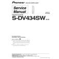 PIONEER S-DV434SW/XCN5 Instrukcja Serwisowa