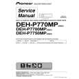 PIONEER DEH-P770MPXN Instrukcja Serwisowa