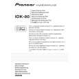 PIONEER IDK-80/XCN/WL5 Manual de Usuario