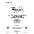 WHIRLPOOL SF5140SRN6 Catálogo de piezas