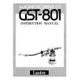 ACOS GST-801 Manual de Usuario