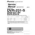 PIONEER DVR-233-S/KCXV2 Manual de Servicio