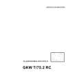 THERMA GKW T/75.2 R Manual de Usuario