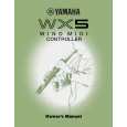 YAMAHA WX5 Manual de Usuario