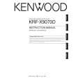 KENWOOD KRFX9070D Manual de Usuario
