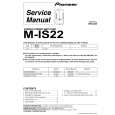 PIONEER M-IS22 Manual de Servicio
