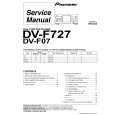 PIONEER DV-F727 Manual de Servicio