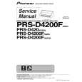 PIONEER PRS-D4200F/XS/ES Manual de Servicio